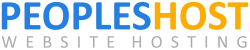 Logo of PeoplesHost, a hosting company