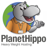 Logo of Planet Hippo, a hosting company