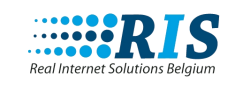 Logo of RIS, a hosting company