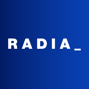 Logo of RADIA_ Cloud hosting, a hosting company