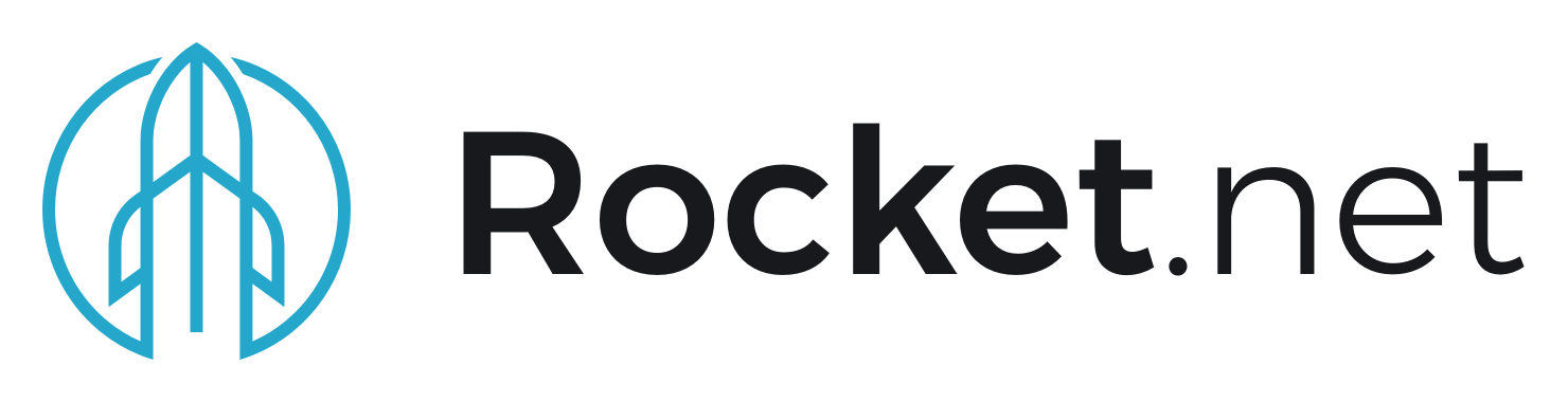 logo of Rocket.net hosting