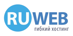 Logo of RuWeb.net, a hosting company