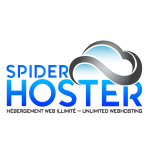 Logo of Spiderhoster Ltd, a hosting company