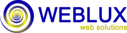 Logo of WebLux, a hosting company