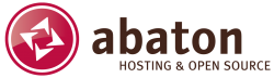 Logo of abaton, a hosting company