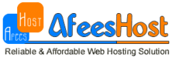 Logo of AfeesHost, a hosting company