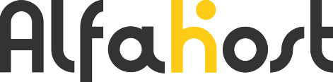 Logo of Alfahost B.V., a hosting company