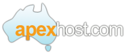 Logo of Apexhost, a hosting company