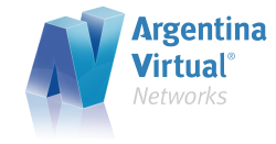 Logo of Argentina Virtual, a hosting company