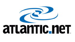 Logo of Atlantic.Net, a hosting company