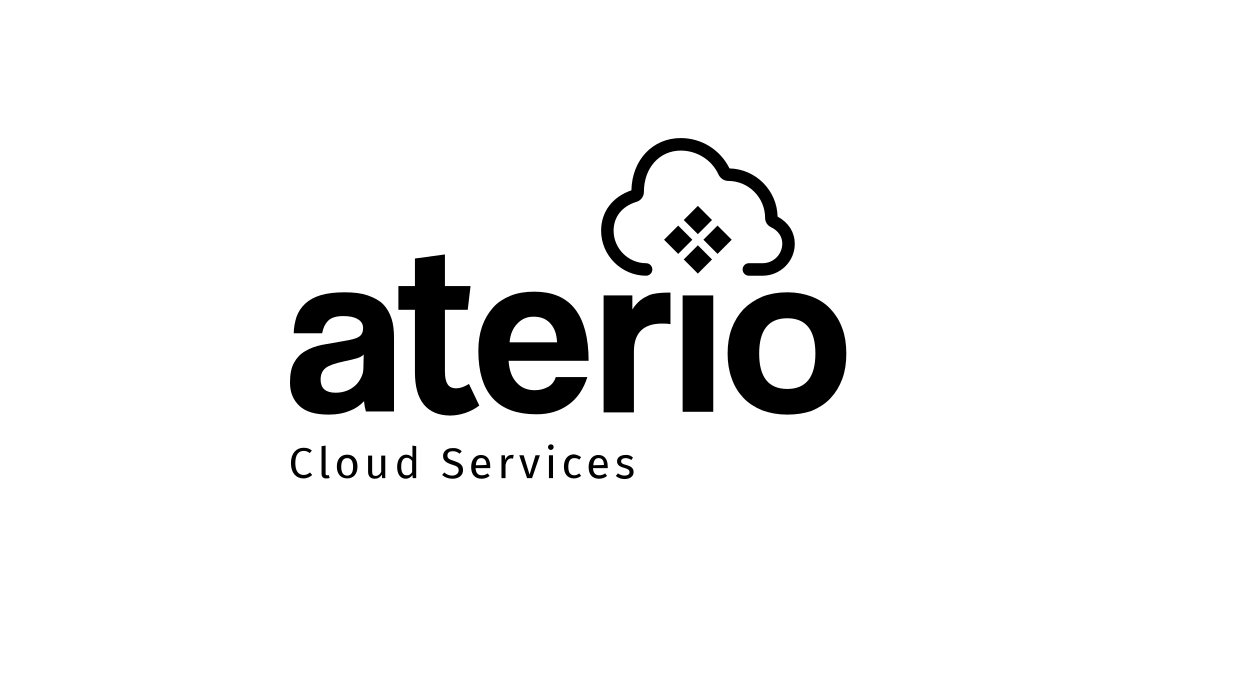 Logo of Aterio, a hosting company