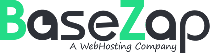 Logo of BaseZap, a hosting company