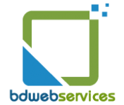 logo of BD Web Services hosting