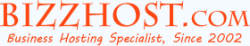 Logo of BizzHost, a hosting company