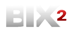 Logo of BIX2, a hosting company