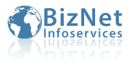 Logo of Biznet Infoservices, a hosting company