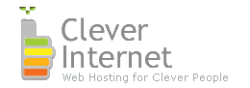 Logo of Clever Internet, a hosting company