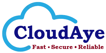 Logo of CloudAye, a hosting company