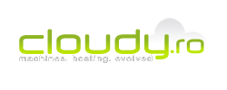 Logo of Cloudy, a hosting company