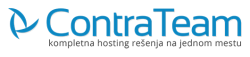 Logo of ContraTeam, a hosting company