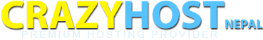 logo of CrazyHost Nepal hosting