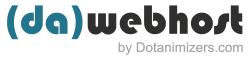 Logo of DA Web Hosting, a hosting company