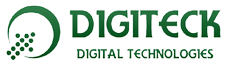 Logo of Digiteck, a hosting company