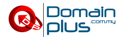 Logo of Domainplus.com.my, a hosting company