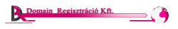 Logo of Domain Regisztráció Kft., a hosting company