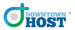 Logo of Downtown Host, a hosting company