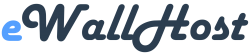 Logo of eWallHost.com, a hosting company