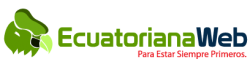 Logo of ECUATORIANAWEB, a hosting company