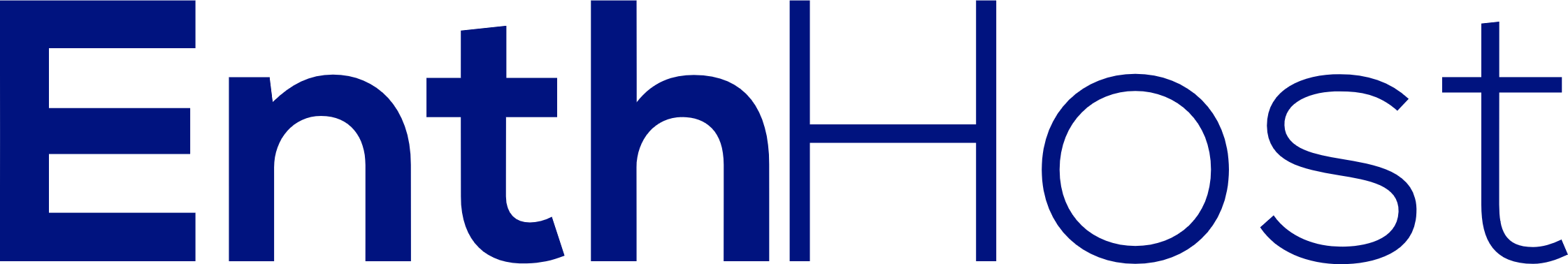 Logo of EnthHost, a hosting company