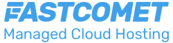 Logo of FastComet, a hosting company