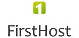 Logo of FirstHost, a hosting company