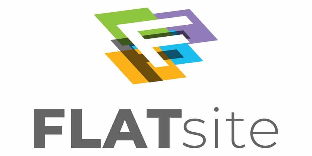 logo of FLATsite hosting