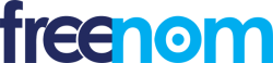 Logo of Freenom, a hosting company