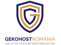 Logo of GEKOHOST România, a hosting company