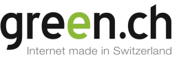 Logo of Green.ch, a hosting company