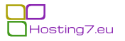 Logo of Hosting7.eu, a hosting company