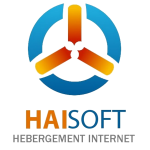 Logo of HAISOFT, a hosting company