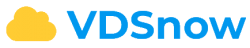 Logo of VDSnow, a hosting company