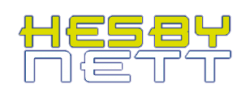 Logo of Hesbynett, a hosting company