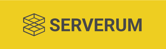 Logo of Serverum, a hosting company