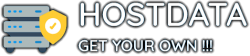 Logo of Hostdata, a hosting company