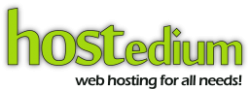 logo of Hostedium hosting