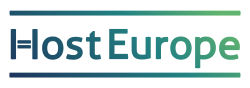 Logo of Host Europe, a hosting company