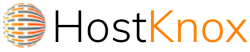 Logo of HostKnox, a hosting company