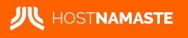 Logo of HostNamaste, a hosting company