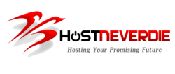 Logo of HostNeverDie, a hosting company